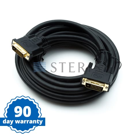 CABLE  DVI-D  DUAL LINK  MALE TO MALE  15FT  COPPER Shop STERIS Product Number VTCBLDVIMM15