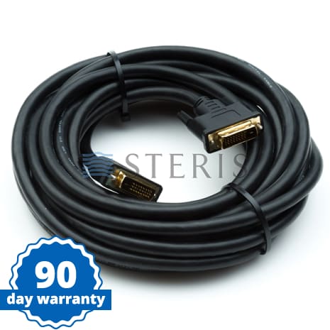CABLE  DVI  MALE TO MALE  25FT  COPPER Shop STERIS Product Number VTCBLDVIMM25