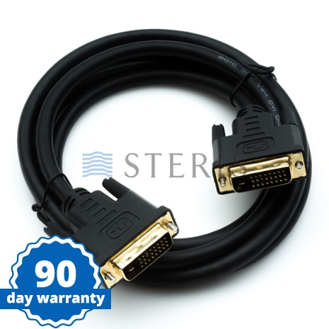 CABLE  DVI-D DUAL LINK DIGITAL (28 AWG)  MALE TO MALE - 6FT. Shop STERIS Product Number VTCBLDVIMM6