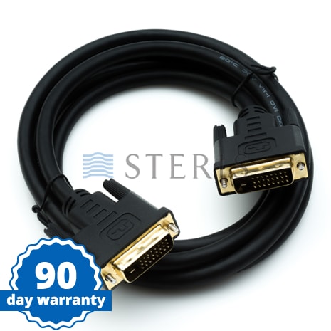 STERIS Product Number VTCBLDVIMM6 CABLE  DVI-D DUAL LINK DIGITAL (28 AWG)  MALE TO MALE - 6FT.