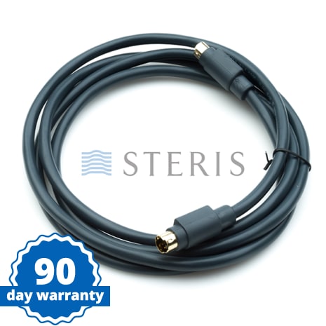 STERIS Product Number VTCBLSVHSM6 CABLE  S-VIDEO  6FT MALE TO MALE 4 PIN MINI DIN  BLACK