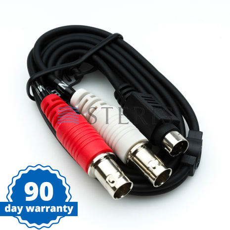 STERIS Product Number VTCBLSVM2BNCF3 CABLE  3'   S-VIDEO 4PIN MINI DIN MALE TO 2 BNC FEMALE