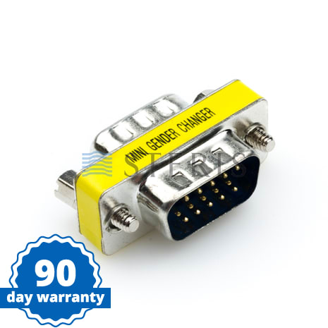 15-PIN HD MALE TO MALE GENDER CHANGER Shop STERIS Product Number VTCON15PGCMM
