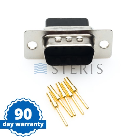 STERIS Product Number VTCONDSUB9PMHP CONNECTOR  DB9 MALE CRIMP