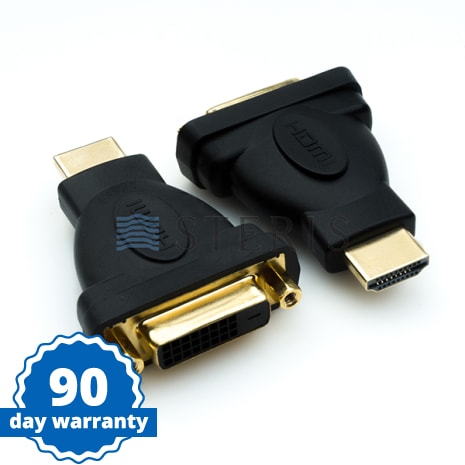 ADAPTER  CONNECTOR  HDMI MALE TO DVI-D SINGLE LINK FEMALE Shop STERIS Product Number VTCONHDMIMDVID