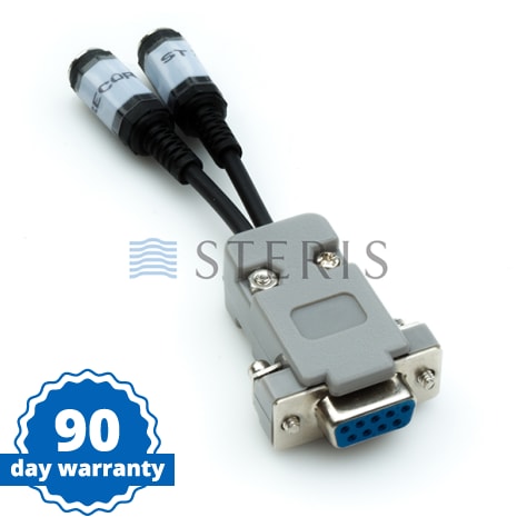 STERIS Product Number VTCONMEDXTRIGAD MEDXCHANGE TRIGGER ADAPTER CABLE DB9 TO 2 MINI JACKS