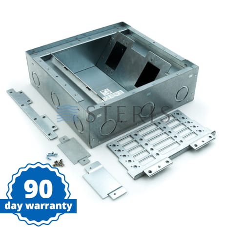 FSR BACK BOX (2) 1 GANG AND (1) 4 GANG OPENINGS IN 2 ROWS Shop STERIS Product Number VTENCWBX2GNG