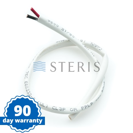 STERIS Product Number VTP000319 WIRE  14 GAUGE   2 CONDUCTOR  PLENUM  CL3P  DC POWER - WHITE