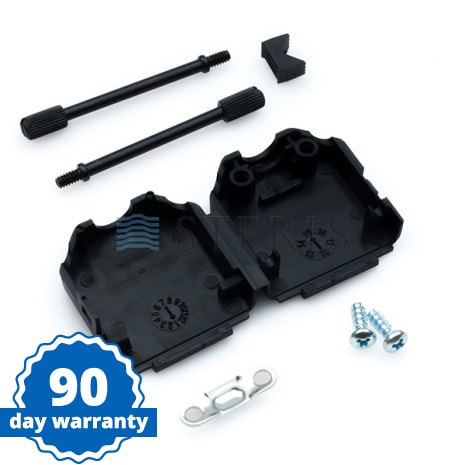 BACKSHELL  D-SUB 9P CLAMSHELL  SLIM LINE PLASTIC - BLACK Shop STERIS Product Number VTP001838