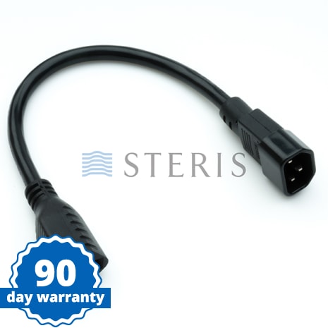 POWER CORD  1'  NEMA 5-15R TO C14  15A  250V  (IBX-4920M-01) Shop STERIS Product Number VTP003820