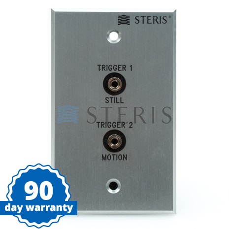 STERIS  WALL / BOOM SINGLE GANG PLATE  TRIGGERS Shop STERIS Product Number VTWPLSTE11