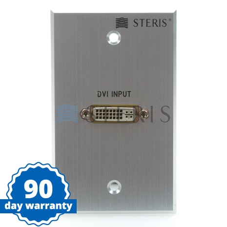 STERIS Product Number VTWPLSTE27 STERIS WALL / BOOM SINGLE GANG PLATE  DVI INPUT