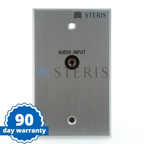 STERIS WALL / BOOM SINGLE GANG PLATE  STEREO AUDIO MINI JACK Shop STERIS Product Number VTWPLSTE30