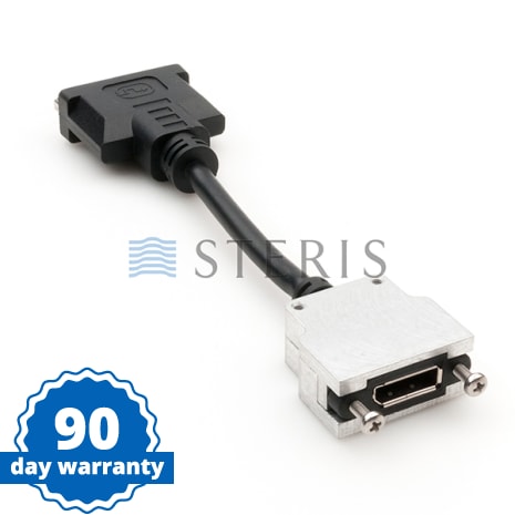 BDV CABLE DISPLAY PORT TO DVI FEMALE PIGTAIL ASSEMBLY WITH ATTACHED BRACKET (WALL PLATE MOUNT) (OSP) Shop STERIS Product Number XE0DPFDVIF