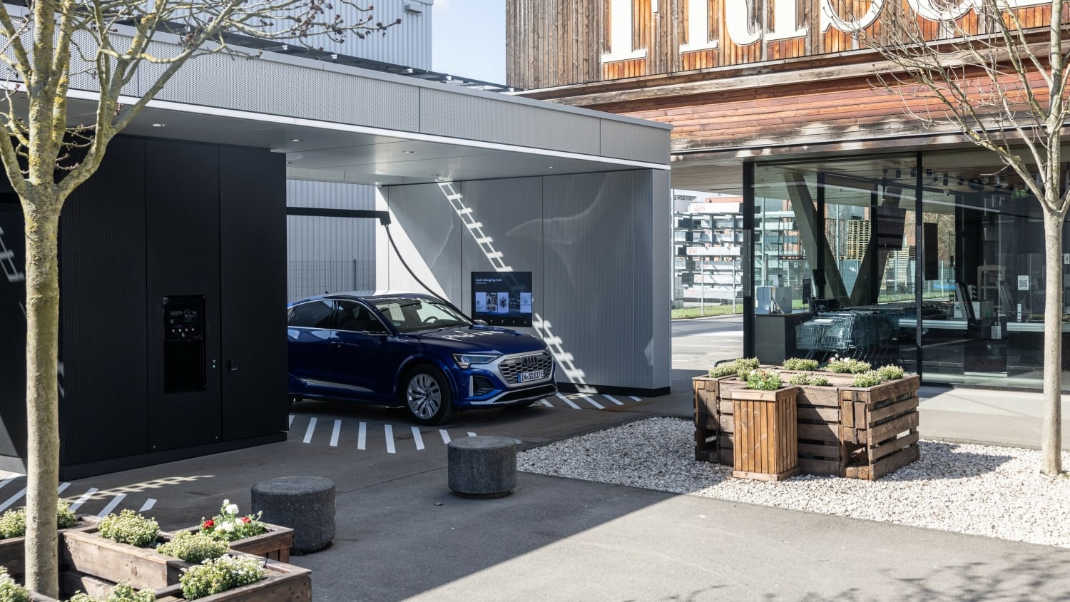 Audi store charging hub