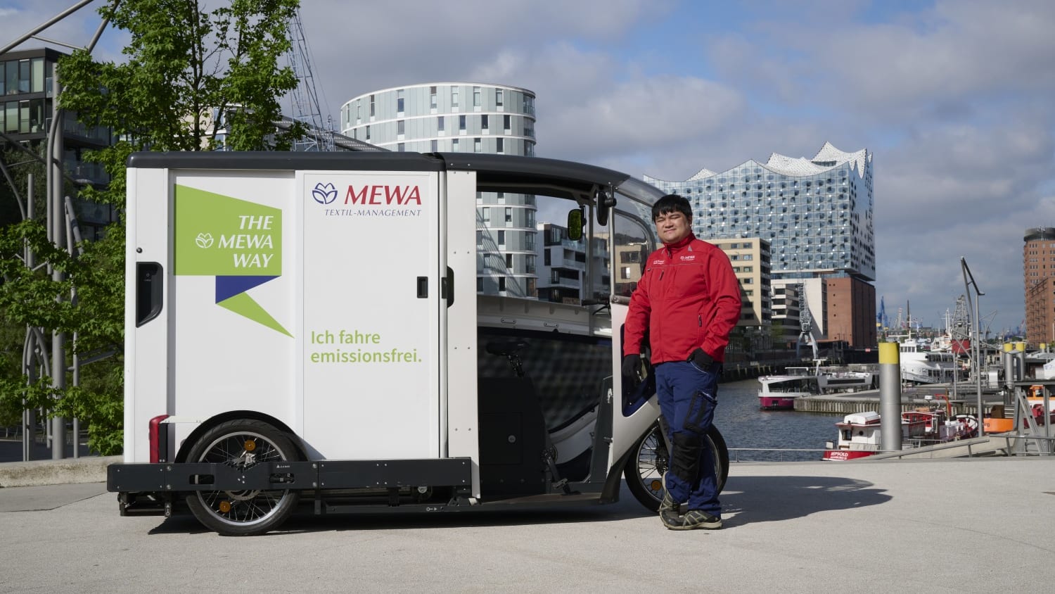 Klimaneutral zur Arbeitsbekleidung in Hamburg