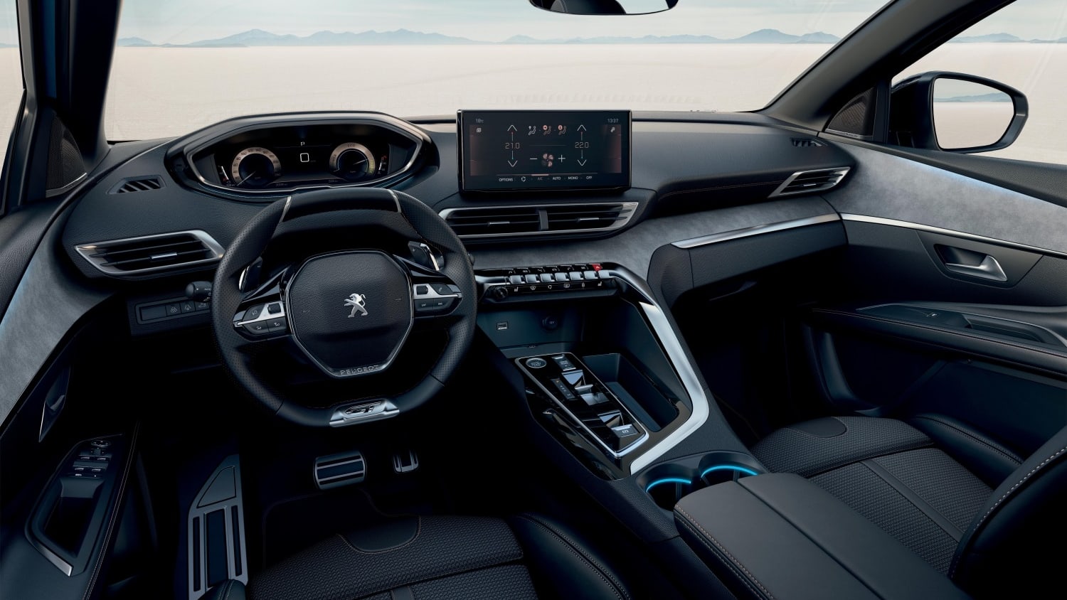 Technik: Panorama i-Cockpit im Peugeot 3008 : Auf bayrischen Spuren