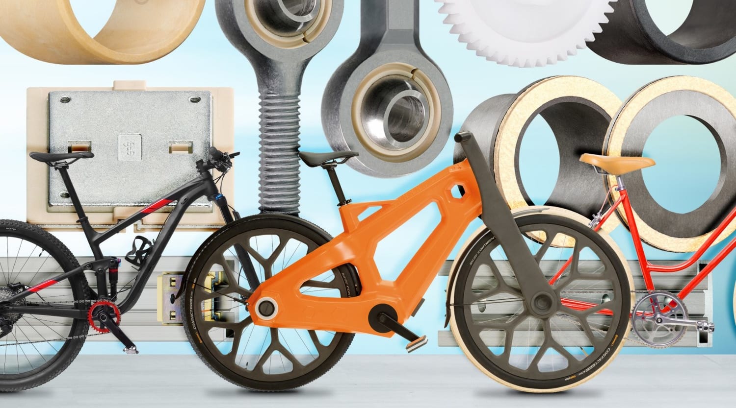 Eurobike 2022: Farhrrad aus Recycling-Kunststoff