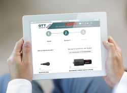 Produktkonfigurator für Einzugkraft-Messgerät