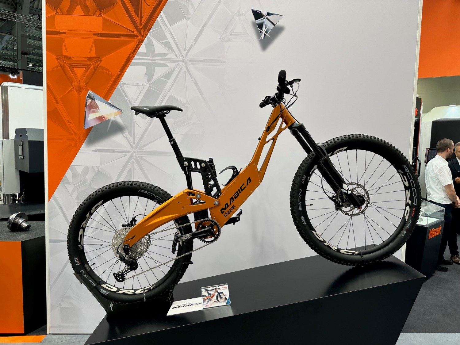 Auch ein modernes Bike kann Aufmerksamkeit erregen: Mazak leistet mit seinen Bearbeitungstechnologien einen Beitrag zu nachhaltiger Mobilität