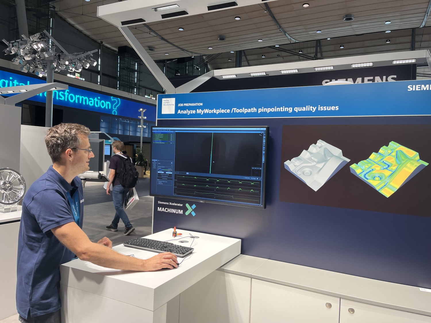 Siemens hat die Funktionen rund um die Steuerung Sinumerik ONE erweitert