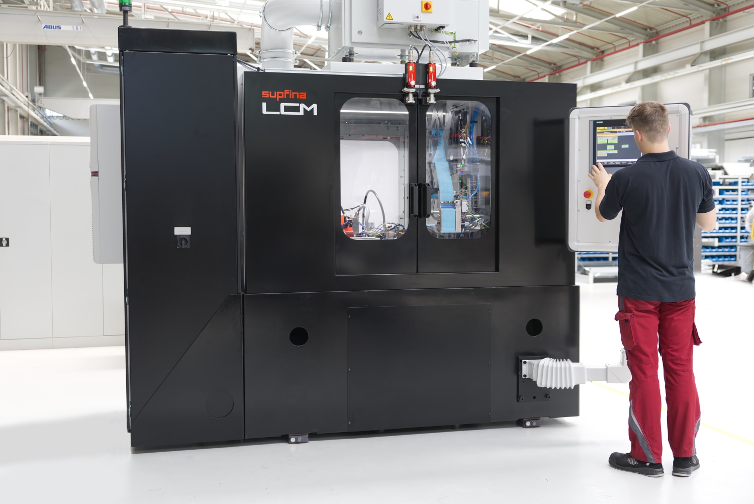 Superfinish-Maschine Supfina LCM, die vielseitige Lösung für zahlreiche Superfinish-Anwendungen