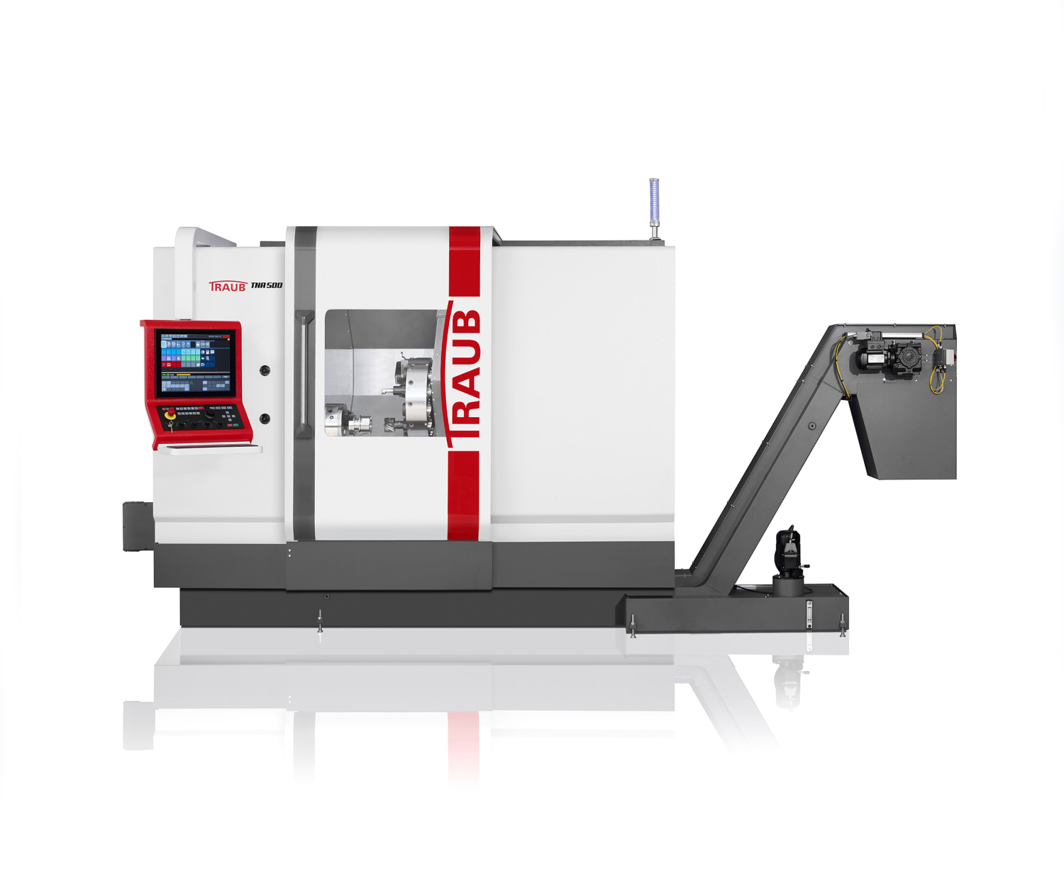 Die neue Universaldrehmaschine Traub TNA500 für präzise und kraftvolle Zerspanung (© Index) 