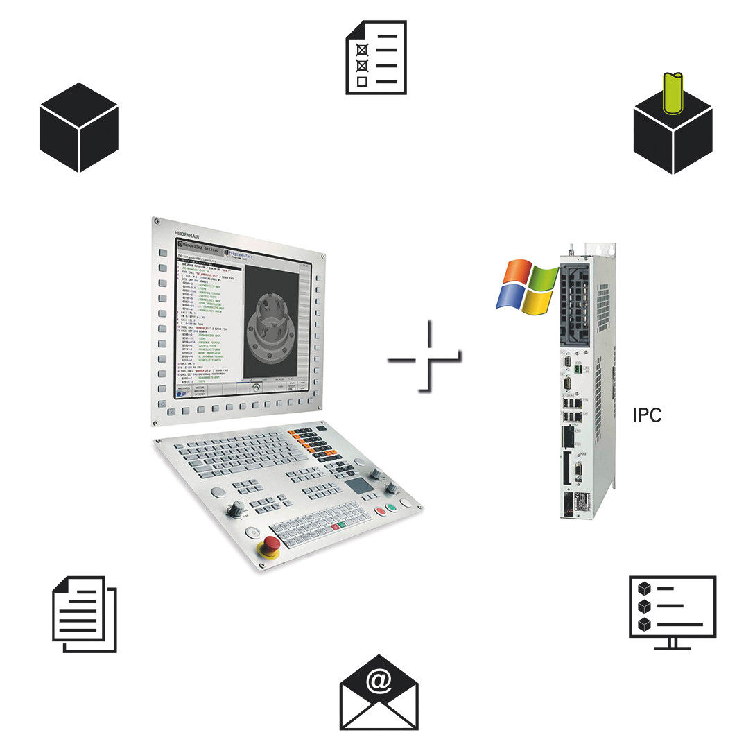 TNC 640 in die gesamte Prozesskette integriert 