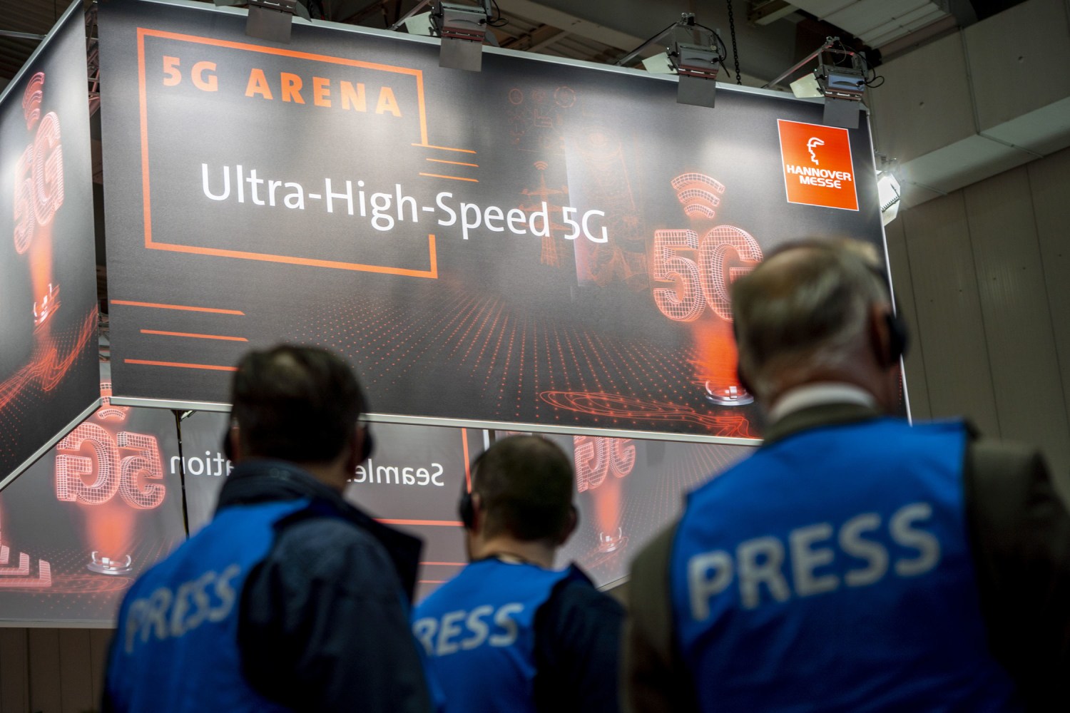 5G-Arena auf der Hannover Messe 2019 (© Deutsche Messe) 