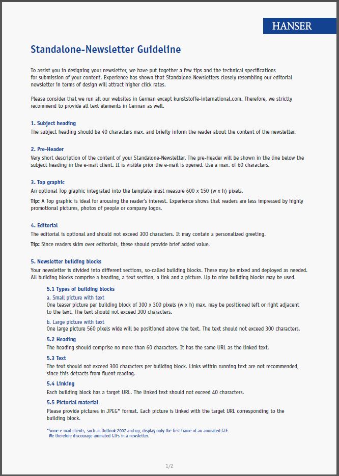 Guidelines Overview