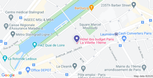 Hotel ibis budget Paris La Villette 19ème ** - Île-de-France