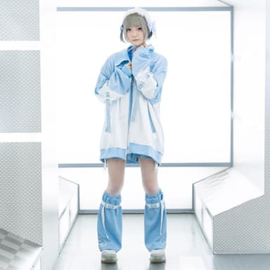 DOT CAT JERSEY Jacket, Short Pants and Leg Warmers suit