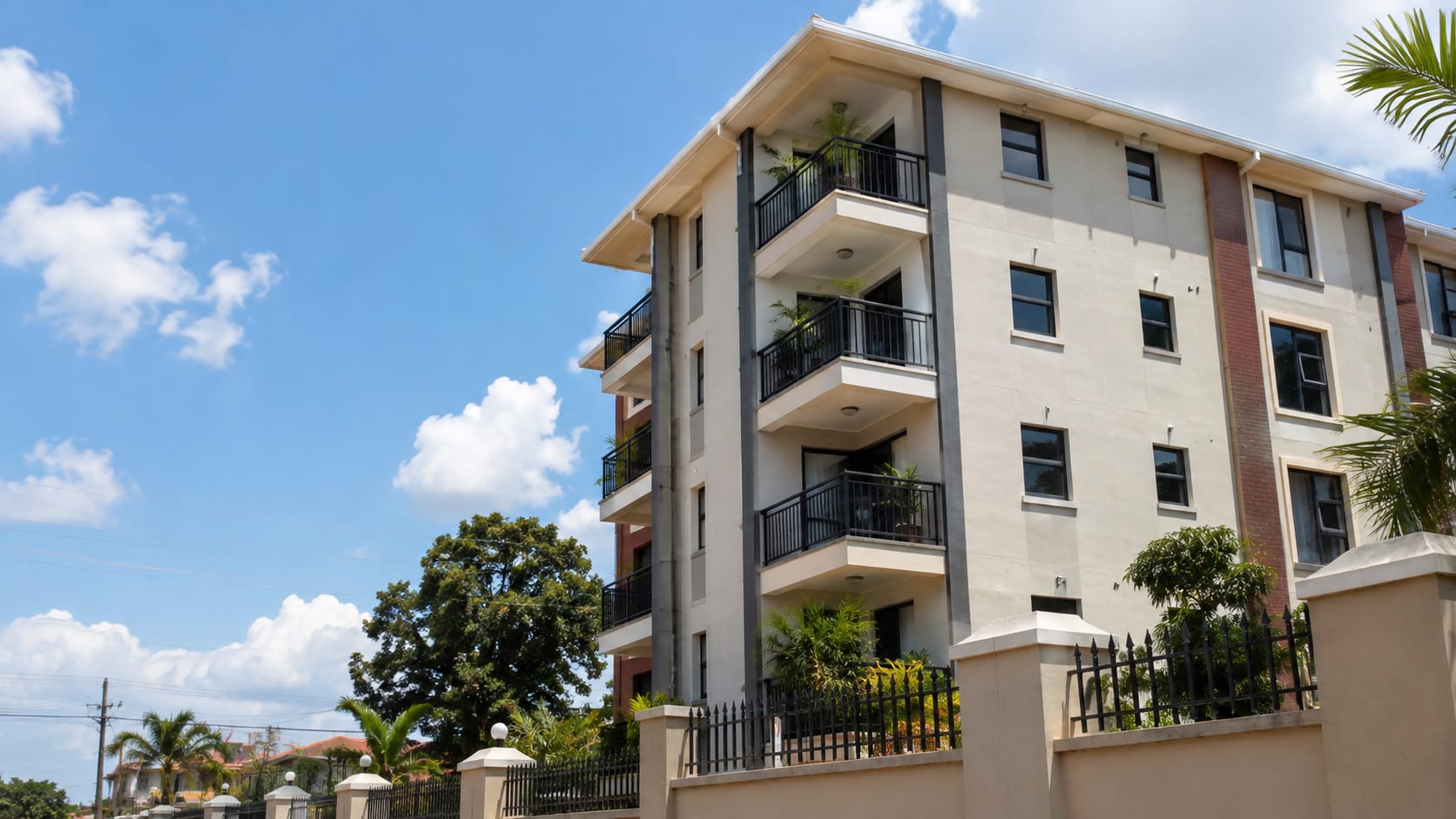 Professionally managed property building