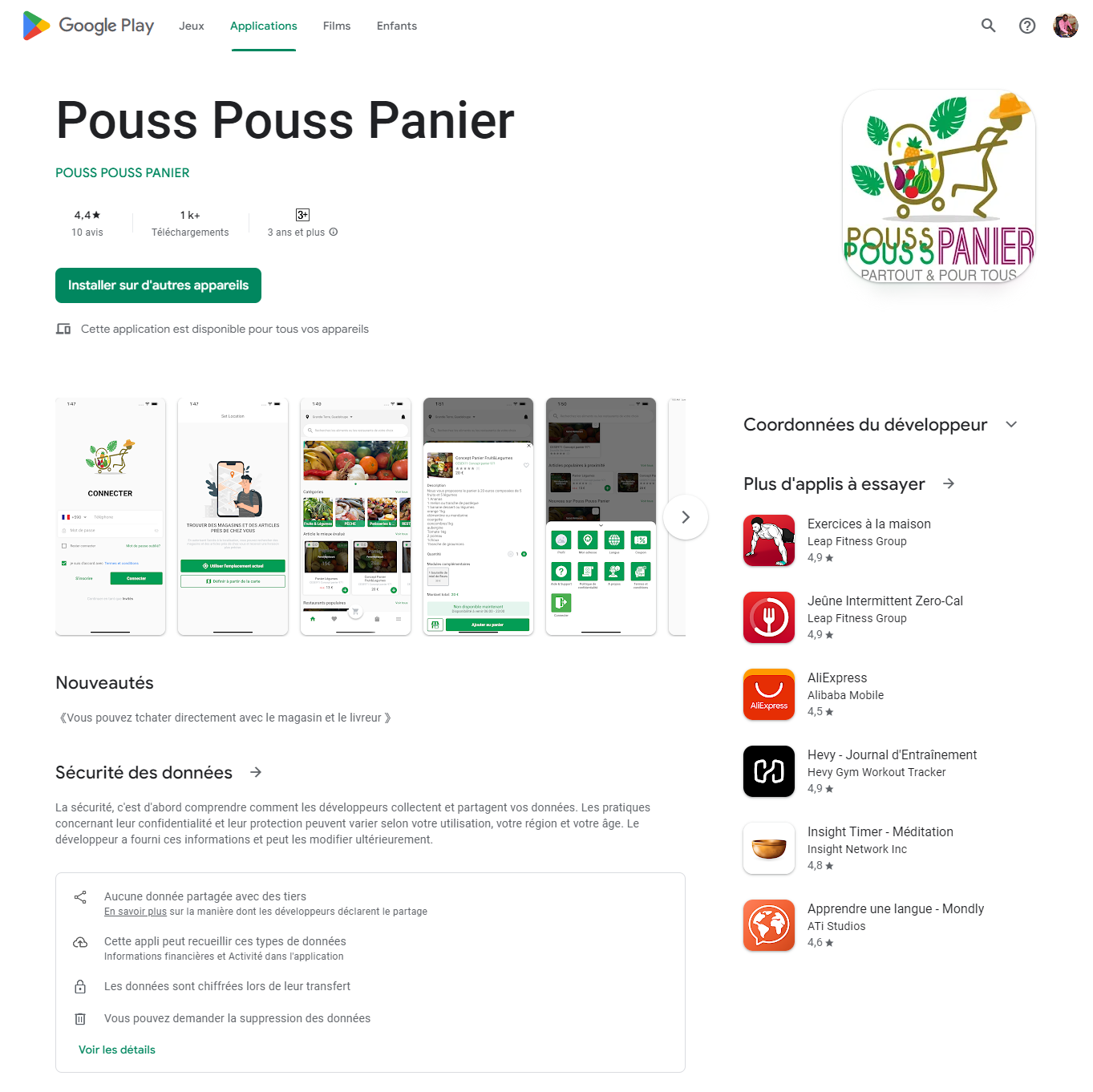 Pouss Pouss Panier