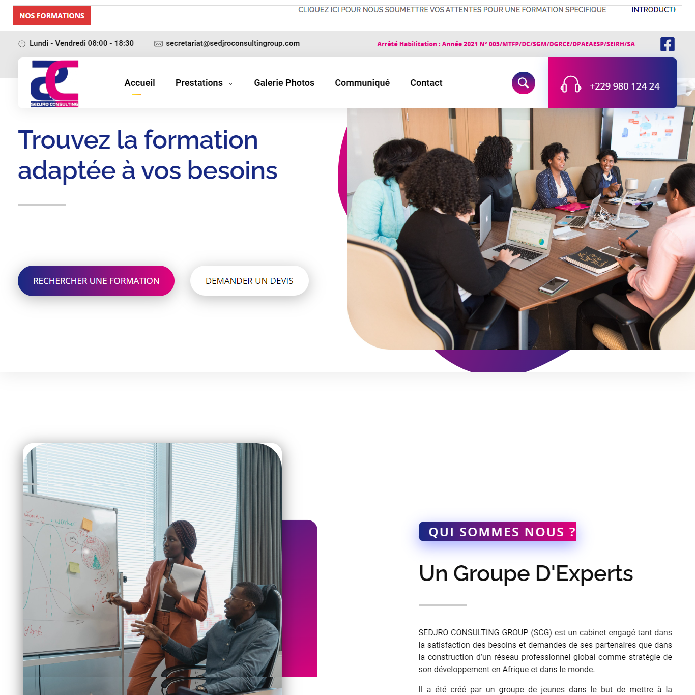 Cabinet Sedjro Consulting Group