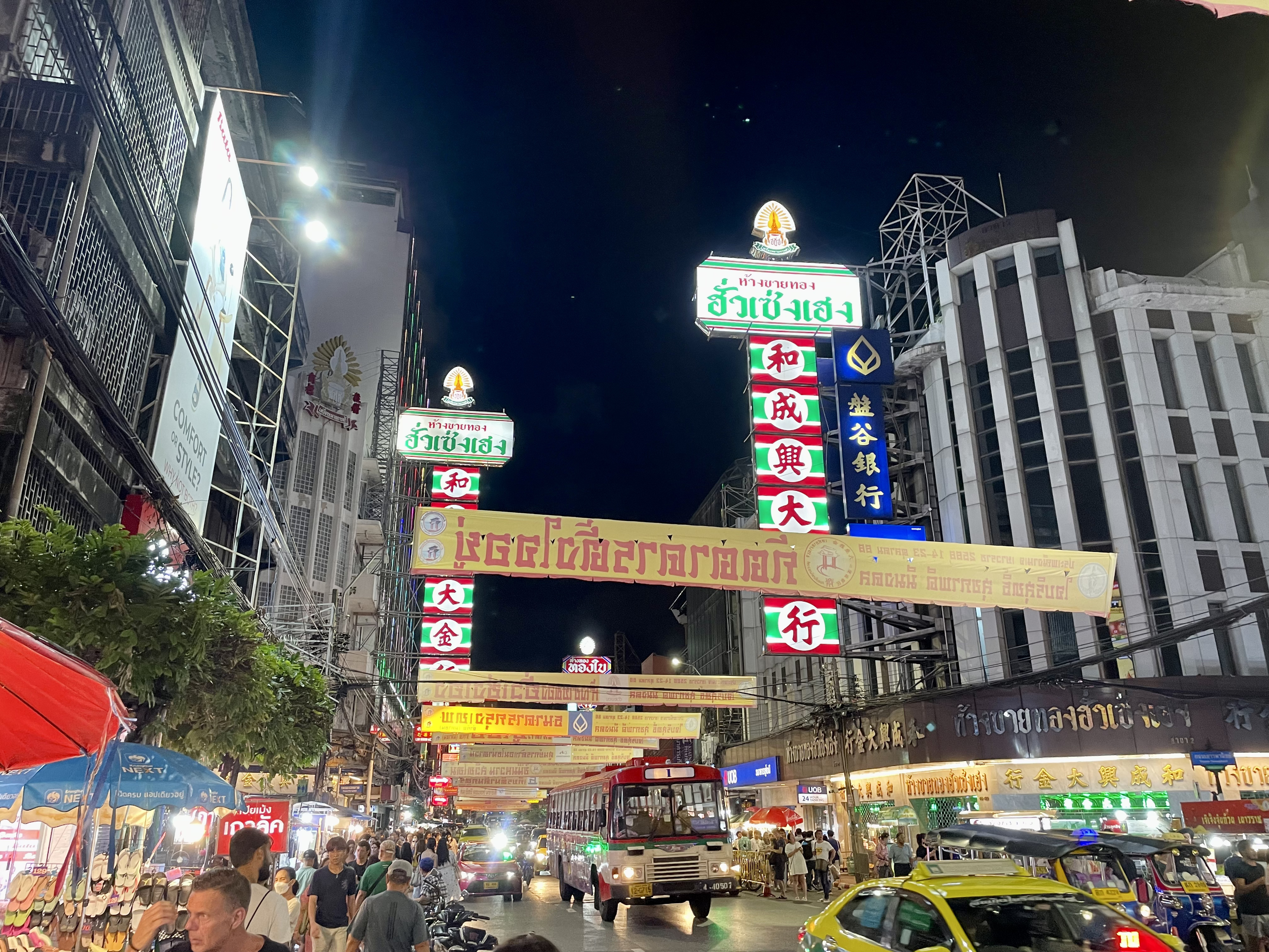 Chinatown in Bangkok