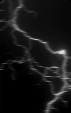 Sticker para tarjeta de Rayos de tormenta en b/n