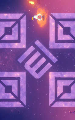 Sticker para tarjeta de Tarjeta del metro al estilo pixel art morado y lila