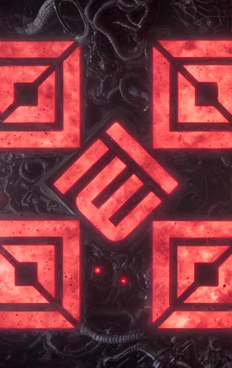 Sticker de Tarjeta del metro al estilo lava ardiente roja entre cables oscuros para tarjeta de metro, débito, metrobus, crédito | Sticky Covers