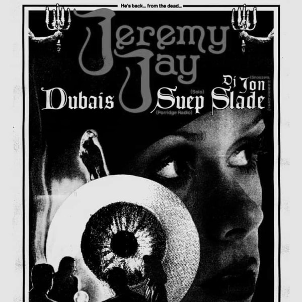 Jeremy Jay, Dubais, Suep, DJ Jon Slade  at Windmill Brixton promotional image