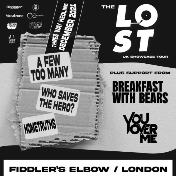 
                The Lost UK Showcase Tour Camden at The Fiddler's Elbow promotional image