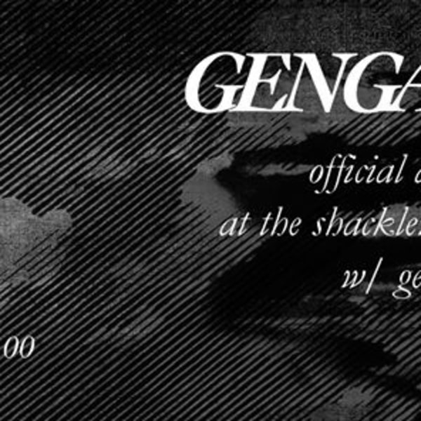 Gengahr afterparty with Gengahr DJs at Shacklewell Arms promotional image