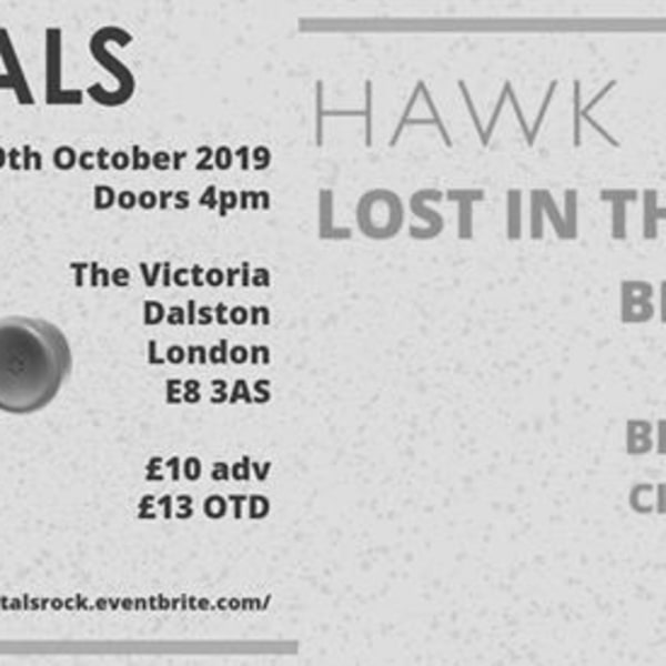 Portals All-Dayer: Hawk Eyes, Lost in the Riots & more at The Victoria promotional image