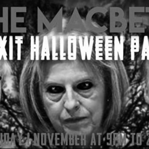 Free Brexit Halloween Party w/ Dirty Shirt and DJs at Macbeth at The Macbeth promotional image