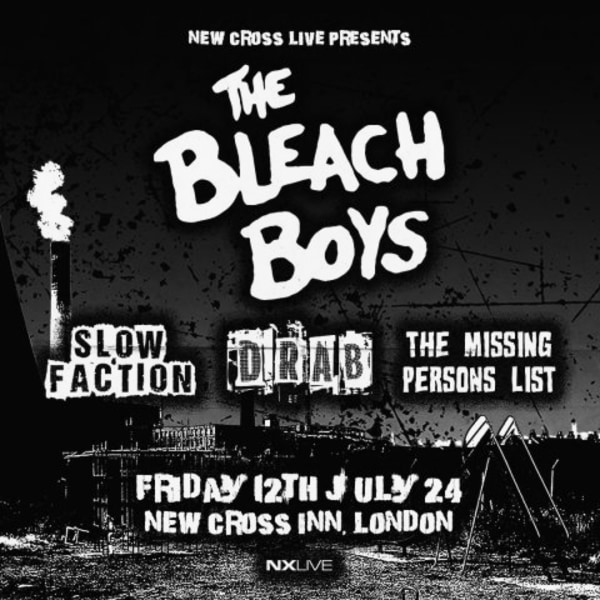 The Bleach Boys at New Cross Inn promotional image