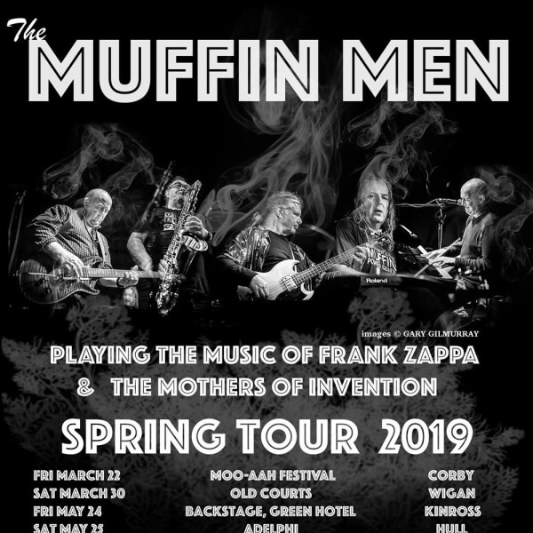 
                The Muffin Men: 29th year of operation playing Zappa/Mothers at The Fiddler's Elbow promotional image