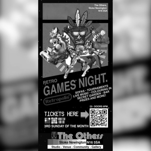 Retropolis presents Retro Games Night at The Others promotional image