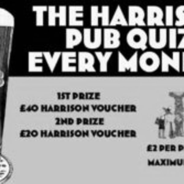 Pub Quiz Kings Cross at The Harrison promotional image