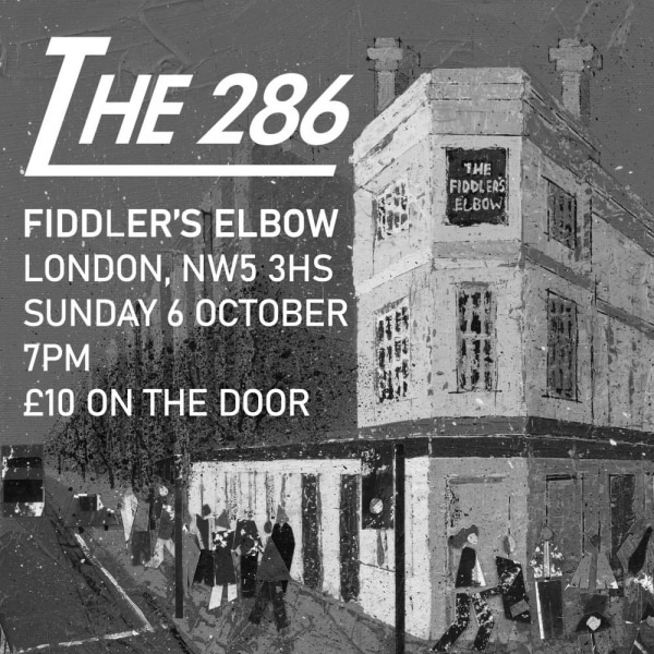 
                Playing LIVE - Raw Milk Conspiracy + Oceanless + THE 286 + GUESTS at The Fiddler's Elbow promotional image
