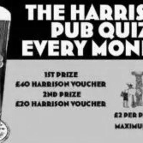 Pub Quiz Kings Cross at The Harrison promotional image
